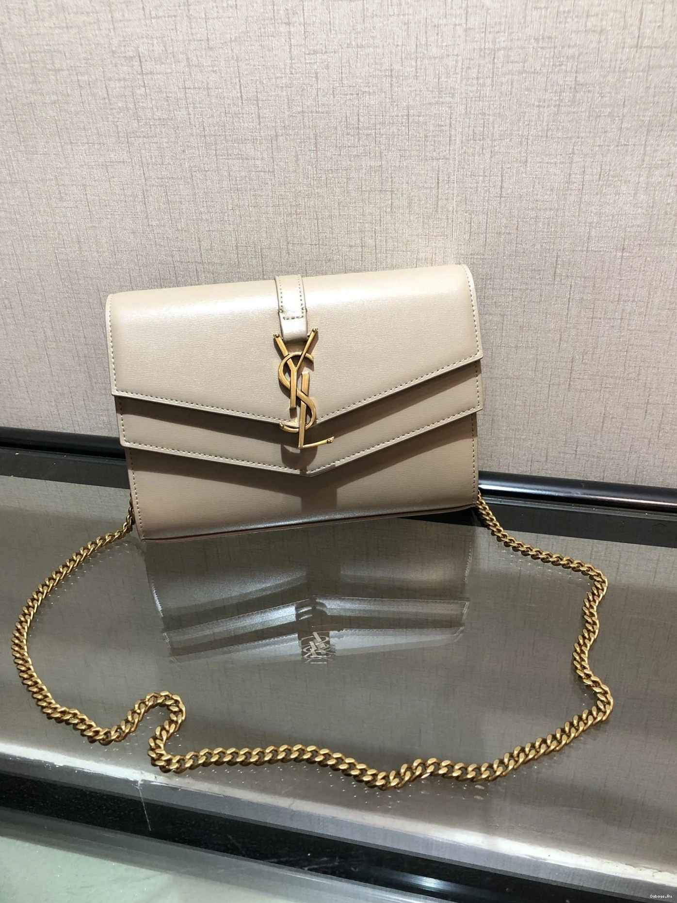 YSL CHAIN MEDIUM SULPICE WALLET 0806